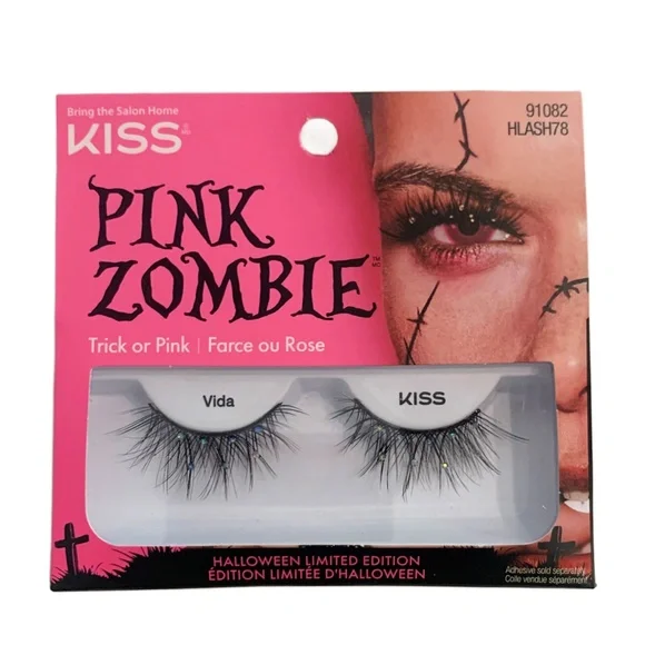 KISS Zombie Spooky Fairy Halloween False Eyelashes Ltd. Ed. HLASH 58, 61, 62, 78 - Picture 6 of 8